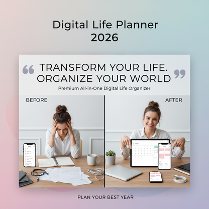 Digital Life Planner - Lifestyle