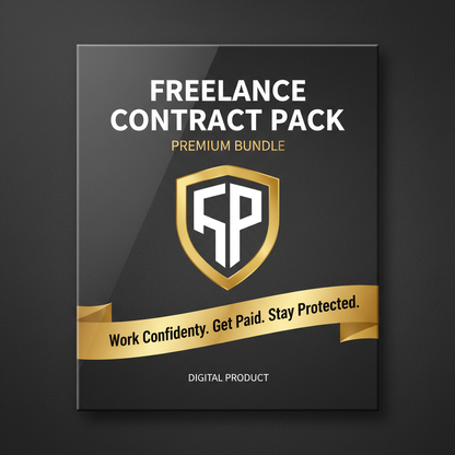 Freelance Contract - Cover