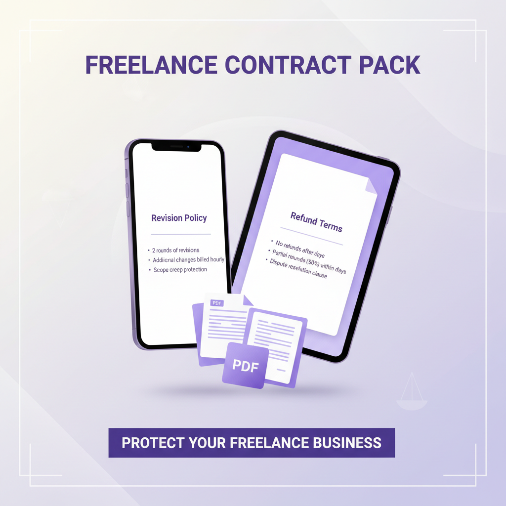 Freelance Contract - Revision Policy